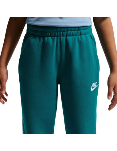 Spodnie dla dzieci nike sportswear club fleece zielone fd3008 372