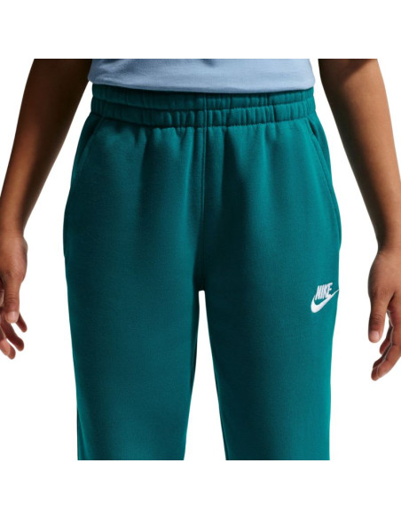 Spodnie dla dzieci nike sportswear club fleece zielone fd3008 372