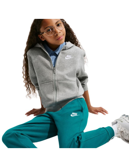 Spodnie dla dzieci nike sportswear club fleece zielone fd3008 372