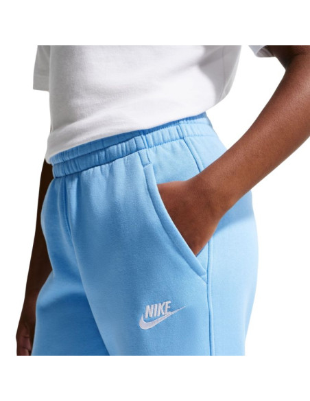 Spodnie dla dzieci nike sportswear club fleece jasnoniebieskie fd3008 497