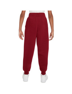 Spodnie dla dzieci nike sportswear club fleece czerwone fd3008 608 2