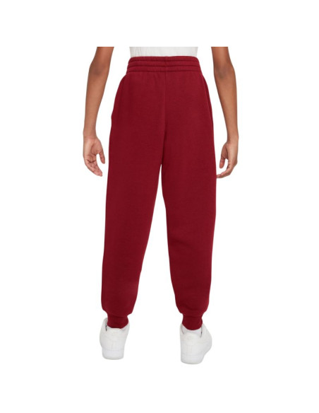 Spodnie dla dzieci nike sportswear club fleece czerwone fd3008 608