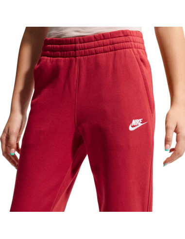 Spodnie dla dzieci nike sportswear club fleece czerwone fd3008 608