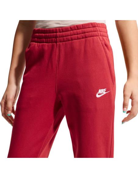 Spodnie dla dzieci nike sportswear club fleece czerwone fd3008 608