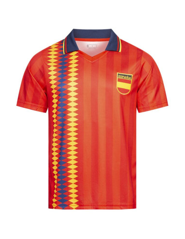 Koszulka piłkarska reprezentacji hiszpanii jelex "retro history" la roja - jlx-356