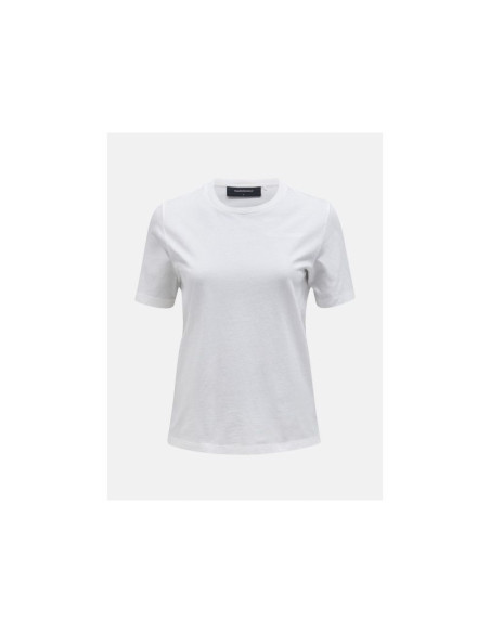 Koszulka peak performance w original small logo tee biały