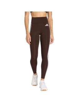 Legginsy damskie adidas optimé essentials 7/8 brązowe kc2947