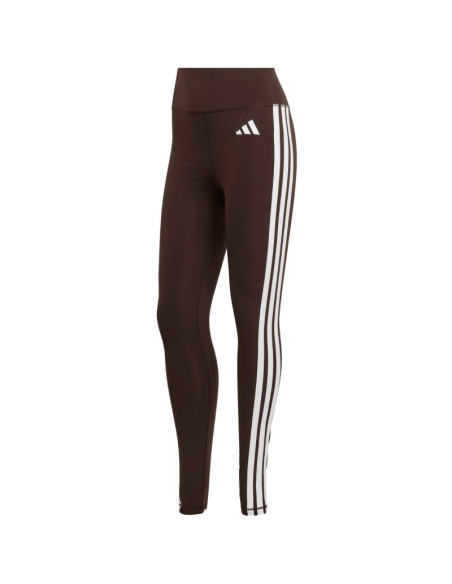 Legginsy damskie adidas optimé essentials 7/8 brązowe kc2947