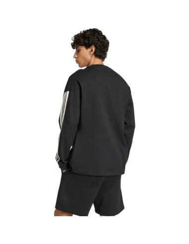 Koszulka męska adidas kit 3-stripes long sleeve czarna kf2427