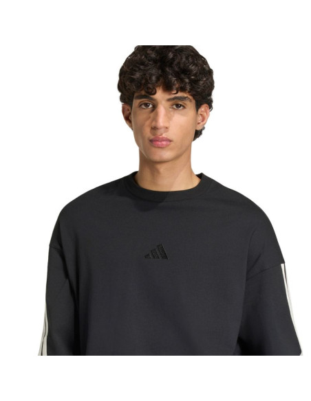 Koszulka męska adidas kit 3-stripes long sleeve czarna kf2427
