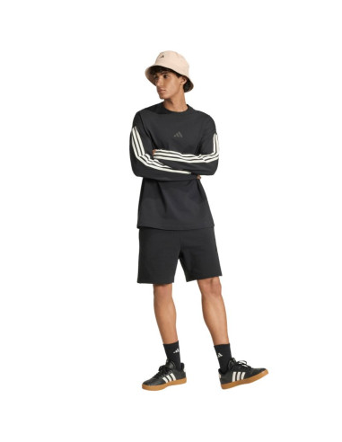 Koszulka męska adidas kit 3-stripes long sleeve czarna kf2427