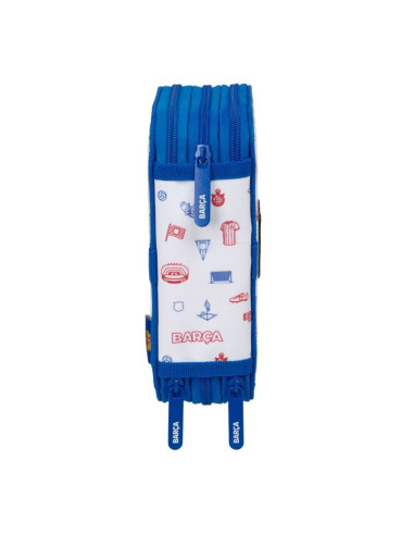 Fc barcelona piórnik z wyposażeniem triple filled pencil case 37 pcs 412648857