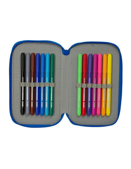 Fc barcelona piórnik z wyposażeniem triple filled pencil case 37 pcs 412648857