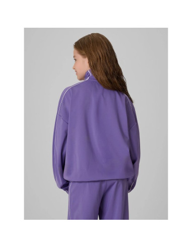 Bluza sportowa loose bez kaptura dziewczęca 4f 4fjrss26tswsf3057-51s