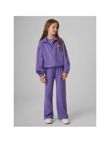 Bluza sportowa loose bez kaptura dziewczęca 4f 4fjrss26tswsf3057-51s