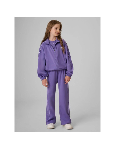 Bluza sportowa loose bez kaptura dziewczęca 4f 4fjrss26tswsf3057-51s