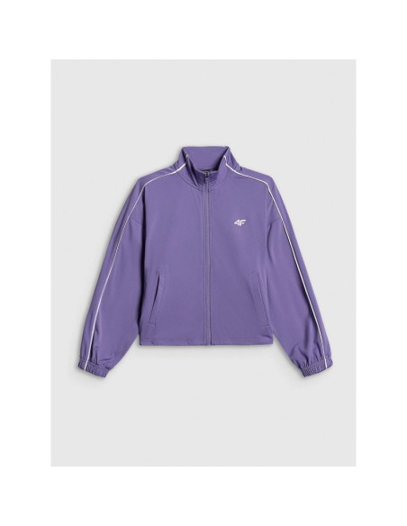 Bluza sportowa loose bez kaptura dziewczęca 4f 4fjrss26tswsf3057-51s
