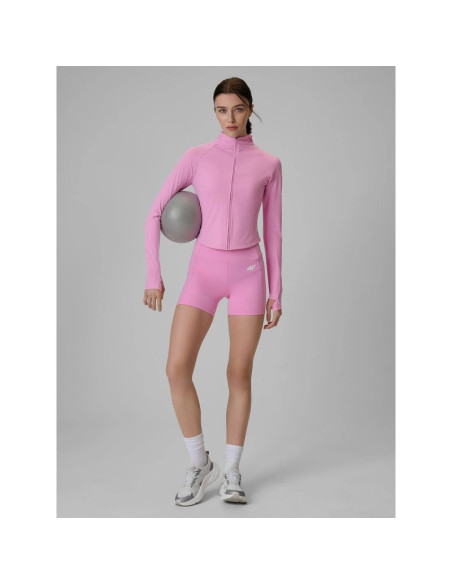 Bluza treningowa slim szybkoschnąca damska 4f 4frss26tfswf0949-56s