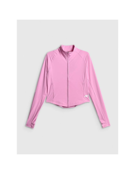 Bluza treningowa slim szybkoschnąca damska 4f 4frss26tfswf0949-56s