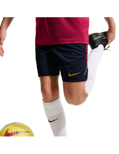 Spodenki dla dzieci nike fc barcelona strike granatowe ii2708 498