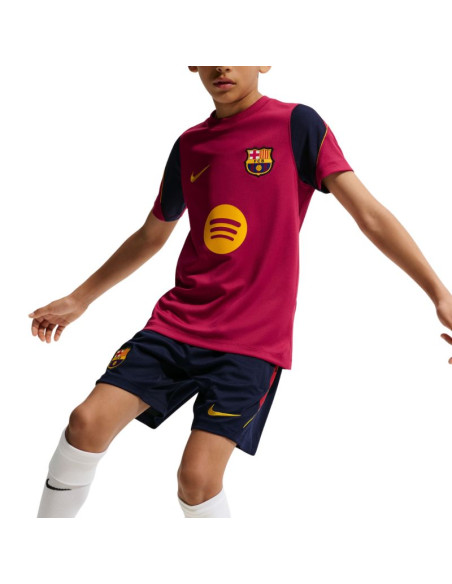 Spodenki dla dzieci nike fc barcelona strike granatowe ii2708 498