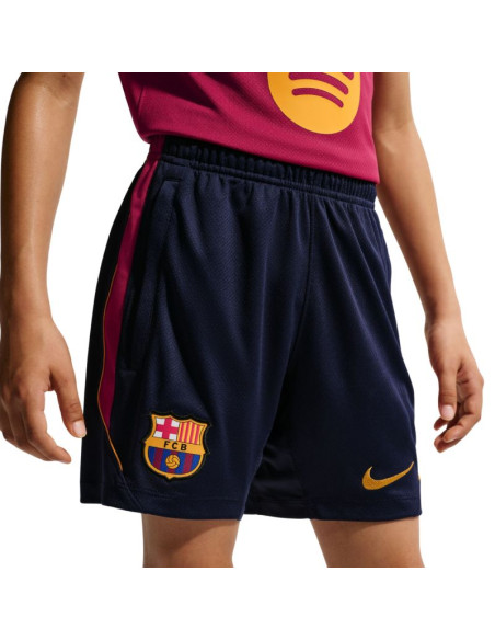 Spodenki dla dzieci nike fc barcelona strike granatowe ii2708 498