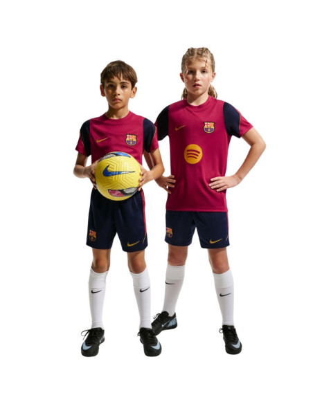 Spodenki dla dzieci nike fc barcelona strike granatowe ii2708 498