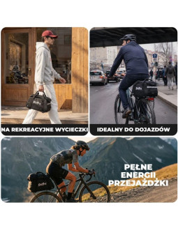 Rockbros torba na bagażnik 30140124001 3w1 (10,5l) 2