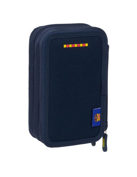 Fc barcelona piórnik z wyposażeniem triple filled pencil case 37 pcs 412629857