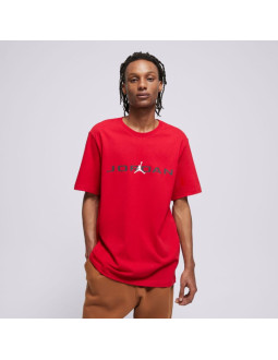 Koszulka męska air jordan jumpman t-shirt crew czerwona - ib7353-687