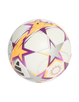 Piłka nożna adidas ucl womens league 26/27 league stage biało-pomarańczowo-srebrna ke5142 2