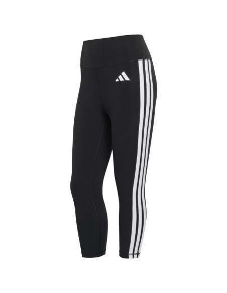 Legginsy damskie adidas 3/4 optime essentials workout 3-stripes czarne ke6062