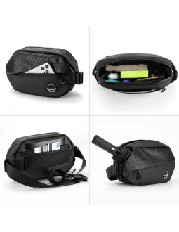 Torba rockbros h23 wielofunkcyjna wodoodporna 3.5 l - czarna 2