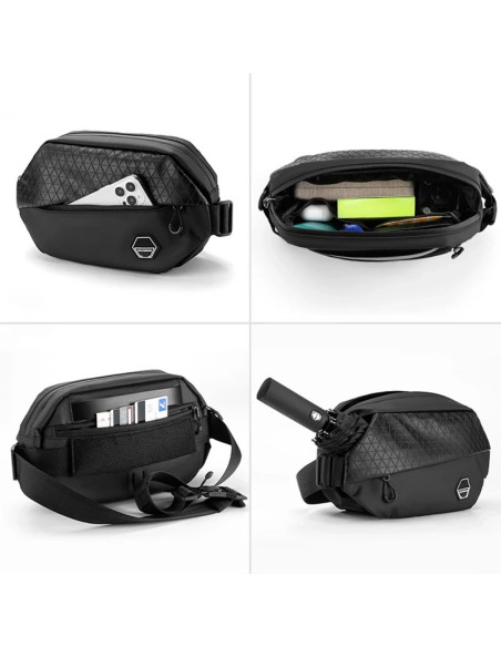 Torba rockbros h23 wielofunkcyjna wodoodporna 3.5 l - czarna