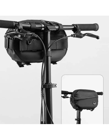 Torba rockbros h23 wielofunkcyjna wodoodporna 3.5 l - czarna