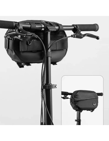 Torba rockbros h23 wielofunkcyjna wodoodporna 3.5 l - czarna