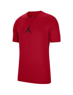 Koszulka męska air jordan jumpman flight t-shirt czerwona - cw5190-687