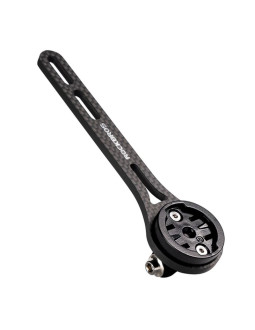 Uchwyt na licznik rowerowy rockbros fk-307w włókno węglowe - czarny