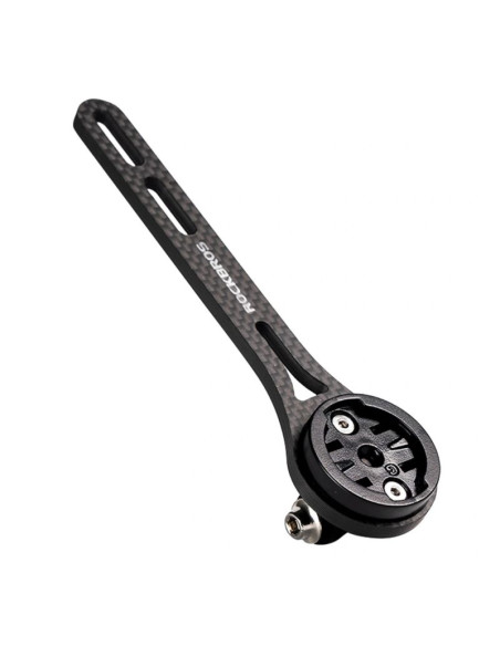 Uchwyt na licznik rowerowy rockbros fk-307w włókno węglowe - czarny