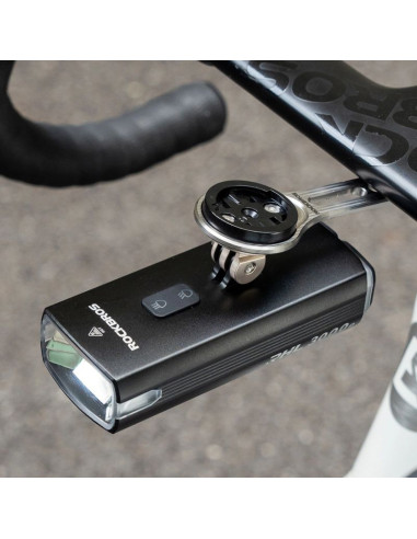 Uchwyt na licznik rowerowy rockbros fk-307t stop tytanu - tytanowy