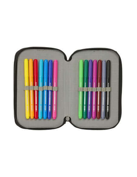 Real madryt piórnik z wyposażeniem double filled pencil case 29 pcs 412654854