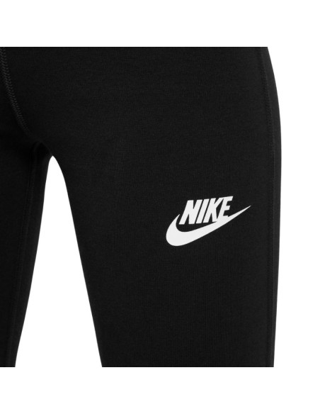 Spodnie dla dzieci nike sportswear classic czarne fz5585 010