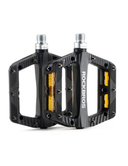 Pedały rowerowe rockbros bp2501 oblaskowe nylonowe - czarne