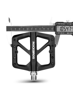 Pedały rowerowe rockbros m906 nylonowe - czarne 2
