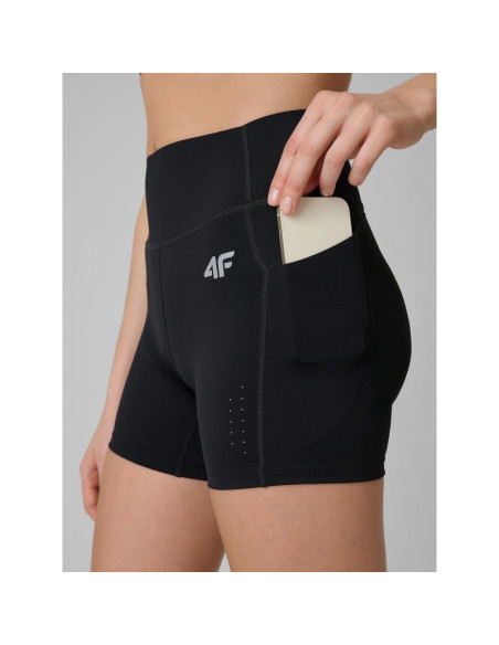 Legginsy krótkie treningowe szybkoschnące damskie 4f 4frss26tfstf134-20s