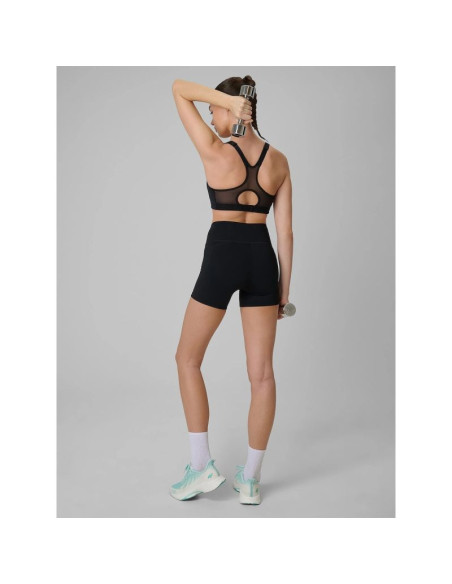 Legginsy krótkie treningowe szybkoschnące damskie 4f 4frss26tfstf134-20s