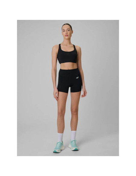 Legginsy krótkie treningowe szybkoschnące damskie 4f 4frss26tfstf134-20s