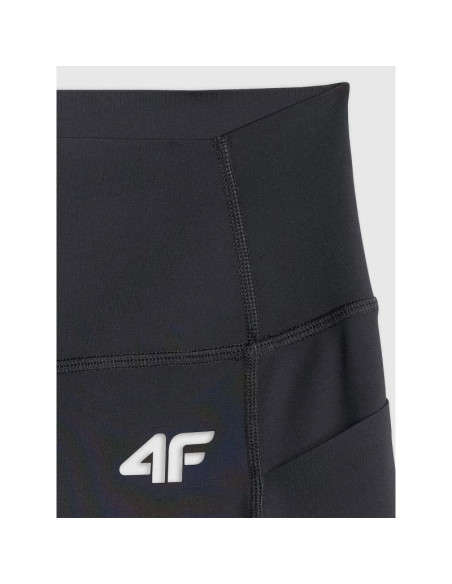 Legginsy krótkie treningowe szybkoschnące damskie 4f 4frss26tfstf134-20s