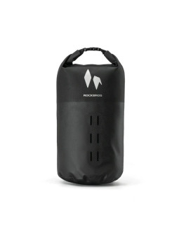 Torba na widelec rockbros as-156 7l wodoodporna sakwa - czarna 2