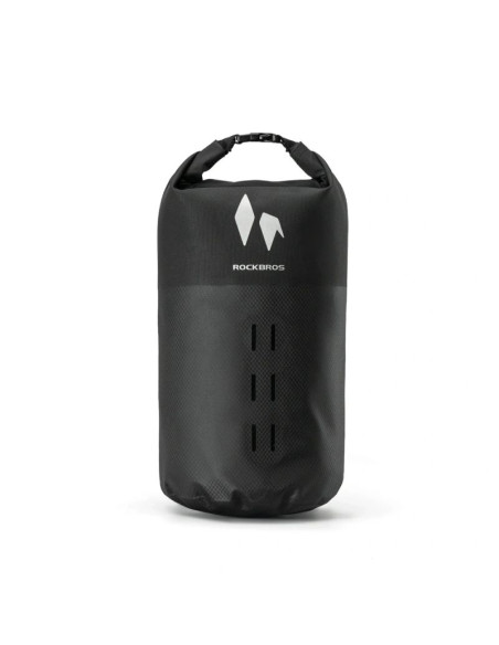Torba na widelec rockbros as-156 7l wodoodporna sakwa - czarna